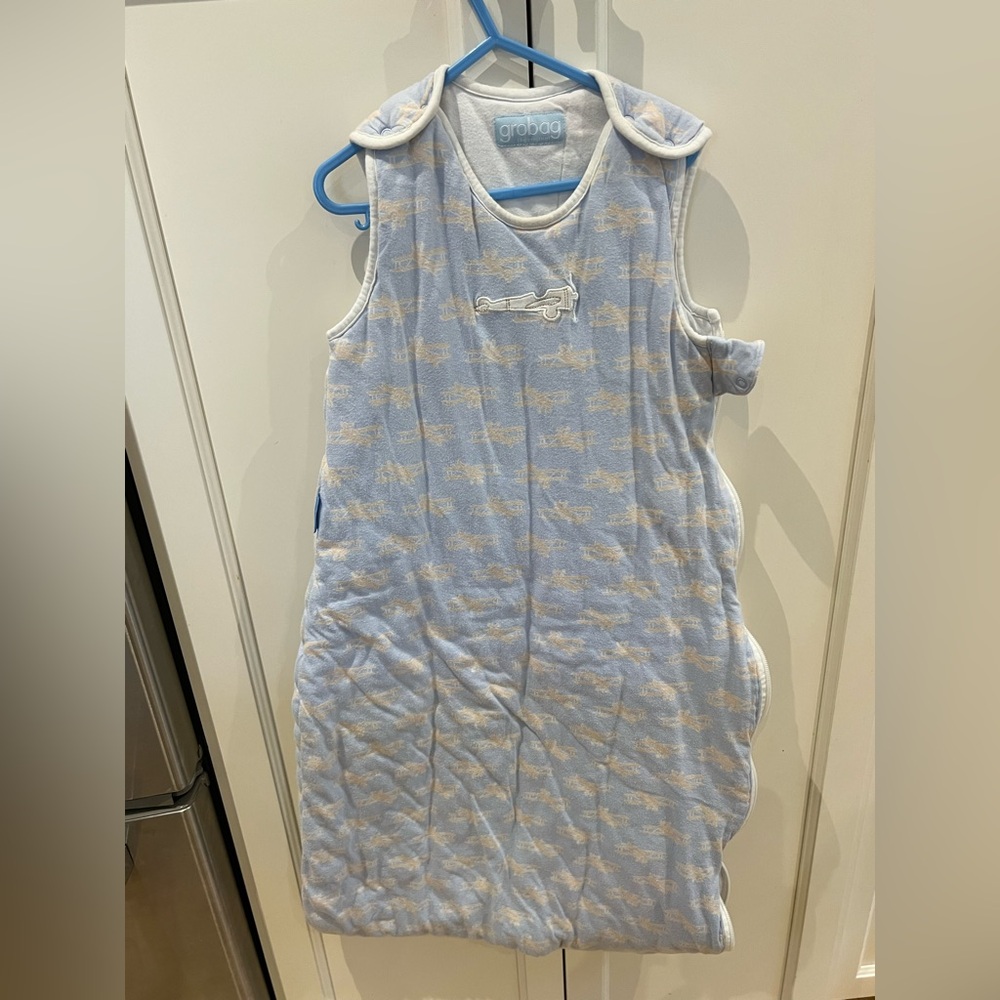 Grobag 12-36m Light Blue airplane sleepsack for Kids